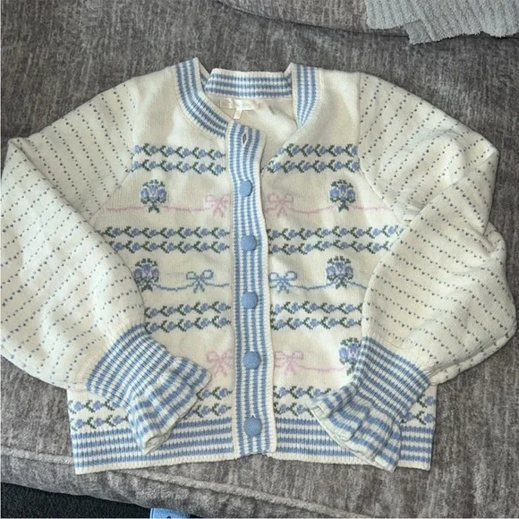 LoveShackFancy Keoni Cardigan - Picture 5 of 13